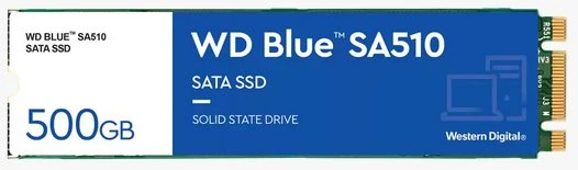 WD Blue SA510 SSD 500GB M.2 SATA