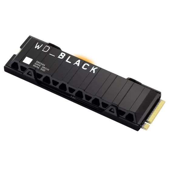WD Black SN850X SSD 1TB M.2 NVMe Gen4 7300/6300 MBps Heatsink (PS5 ready)