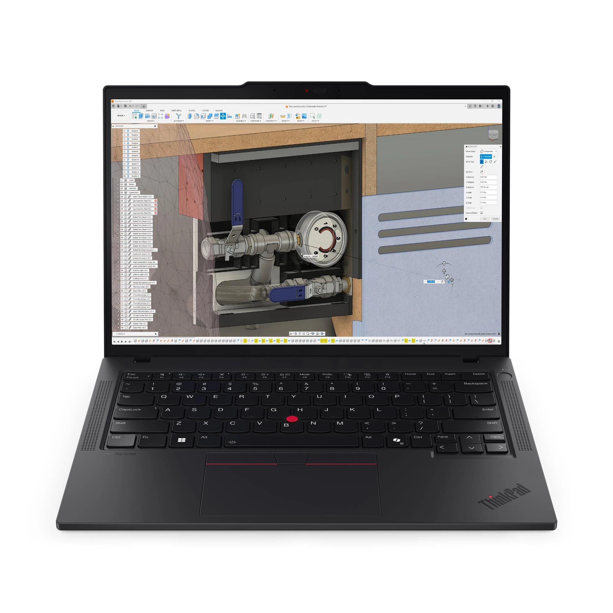 Lenovo ThinkPad P14s Gen6 Intel Ultra5 225H 16GB 512GB-SSD 14.5"WUXGA IPS RTX Pro500-6GB Win11Pro Black