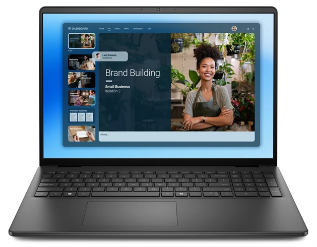 Dell 16 DC16250 C5-120U 16GB 512GB SSD 16" FHD+ Integrated FgrPr 3Cell noAC WLAN W11 Pro 3Y ProSpt