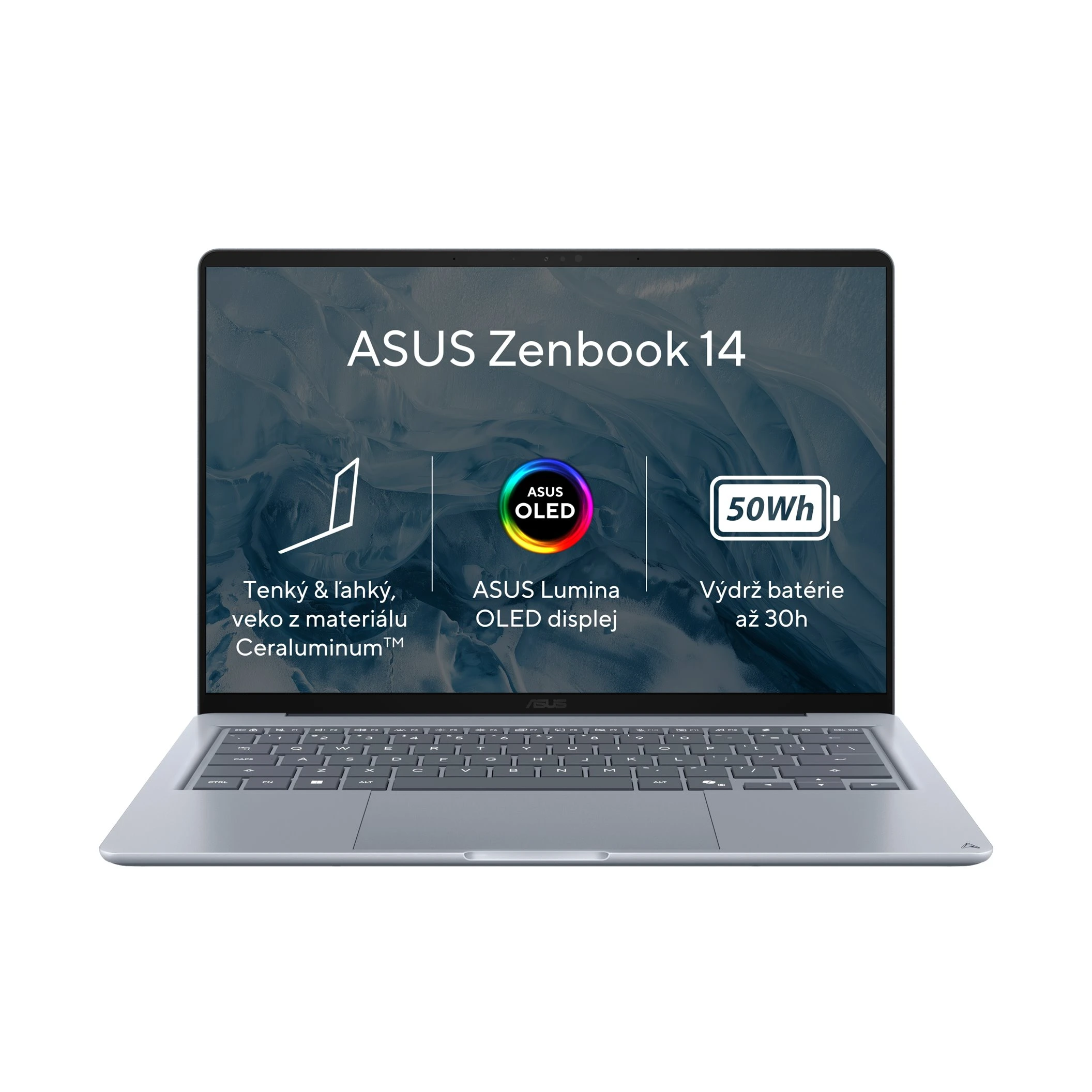 ASUS Zenbook 14/SD-X1-26-100/8GB/512GB SSD/Adreno/14" WUXGA/Win11Home/Blue