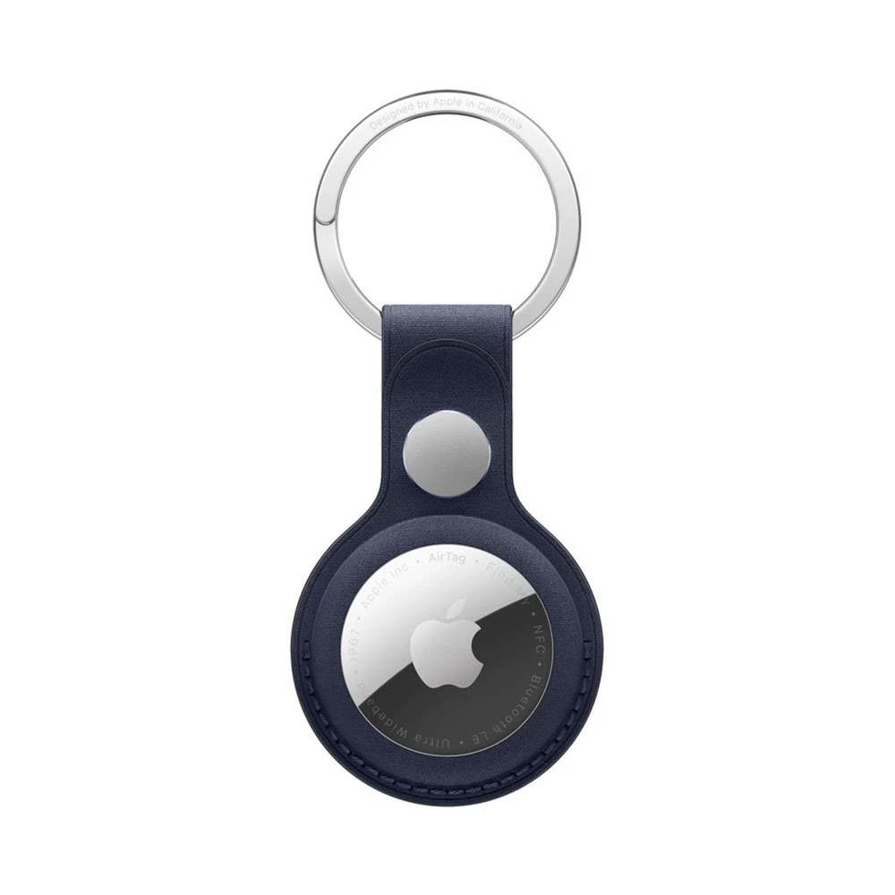 Apple AirTag FineWoven Key Ring - Navy