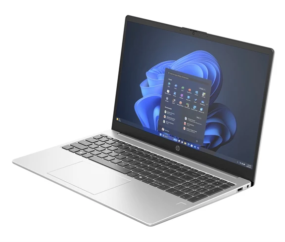 HP 250R G10, i5-120U, 15.6 FHD/300n, 16GB, SSD 512GB, W11Pro, 3-3-3, Silver