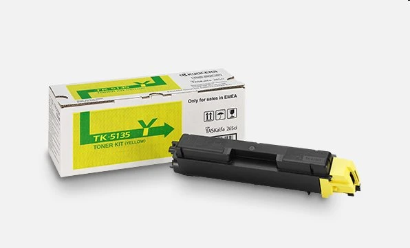 Kyocera Toner yellow na 5 000 A4 (pri 5% pokrytí), pre TASKalfa 265ci