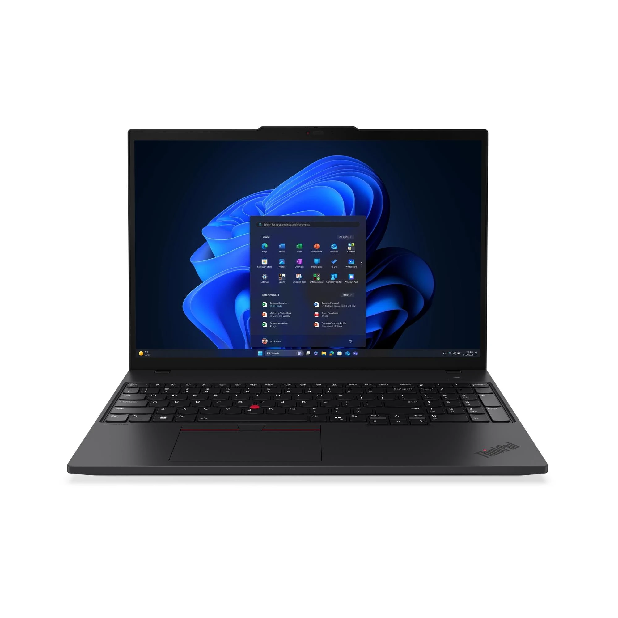 Lenovo ThinkPad T16 G4 AMD RyzenAI 5 Pro 340 16GB 512GB-SSD 16"WUXGA IPS AG IntegRadeon Win11Pro Black
