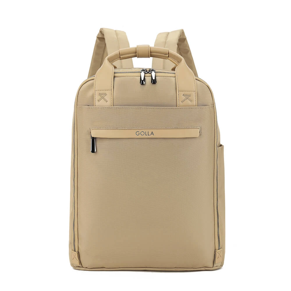 GOLLA Backpack Orion Nylon and PU 15.6" Coffee