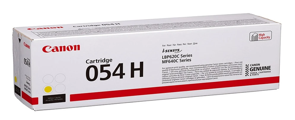 Canon CRG 054 H Yellow, 2 300 str.