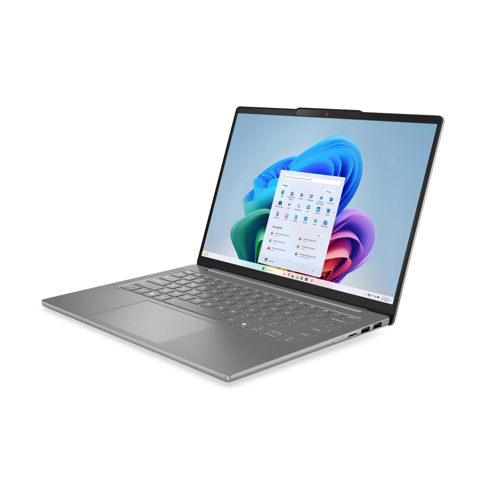 Lenovo IdeaPad Slim 5 14AHP10 Ryzen7 8845HS 16GB 1TB-SSD 14.0"WUXGA OLED GL IntegRadeon Win11Home Luna Grey