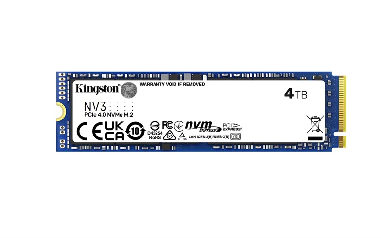 Kingston 4000GB NV3 M.2 2280 PCIe 4.0 NVMe SSD