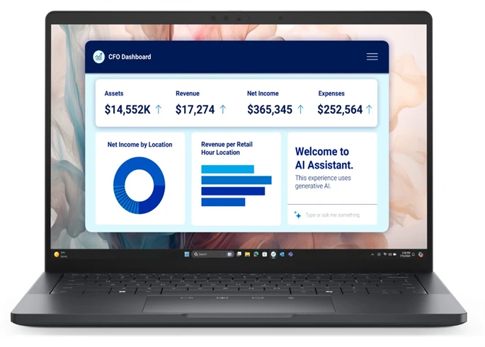 Dell Pro 14 Premium PA14250/U7-266V/Evo/16GB/512GB SSD/14" FHD+/IRCam/FgrPr/3Cell/No AC/WLAN/vPro/Win11Pro/3Y PS