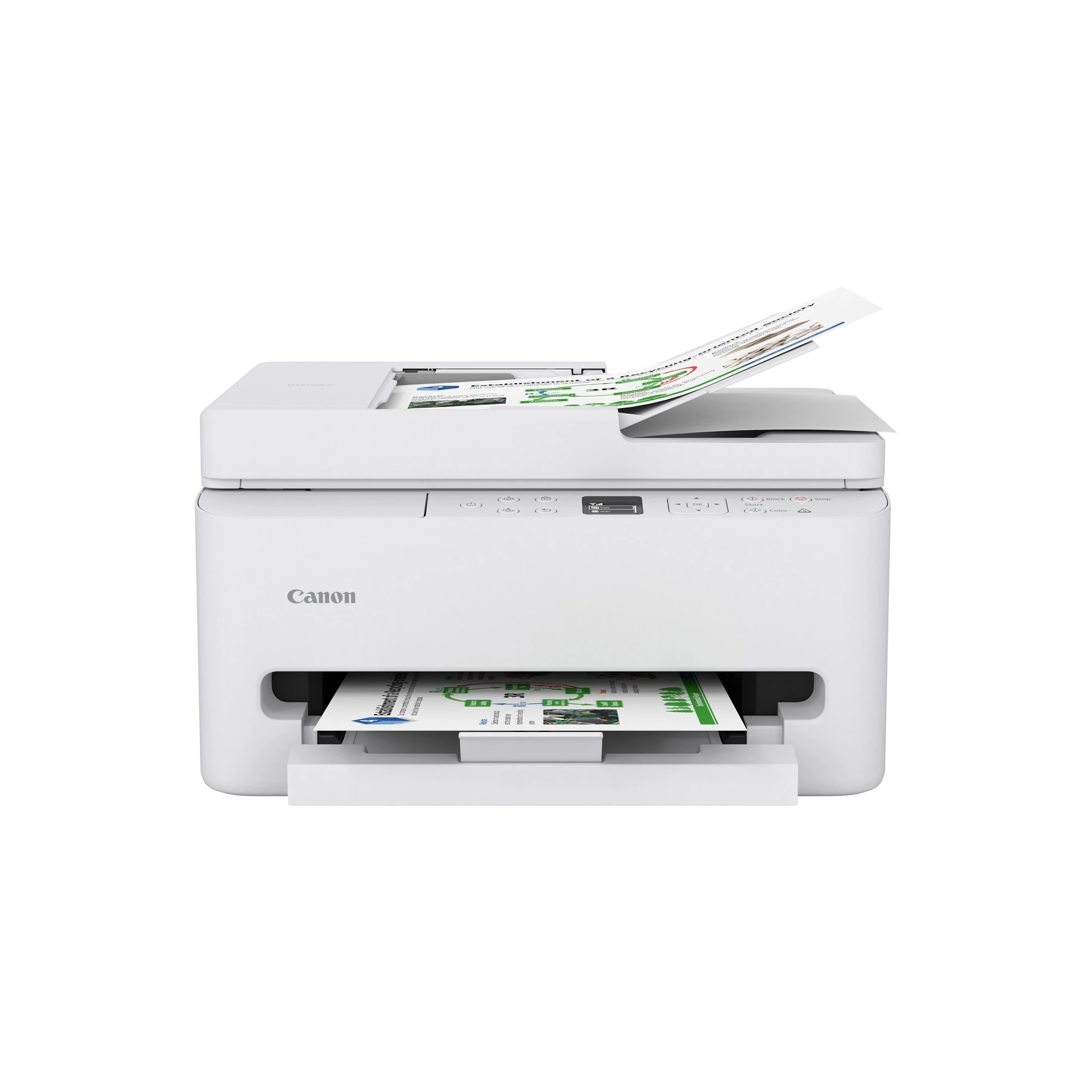 Canon PIXMA TS7550i biela (A4, tlač/kopírovanie/skenovanie/cloud, duplex, ADF, WiFi, USB)