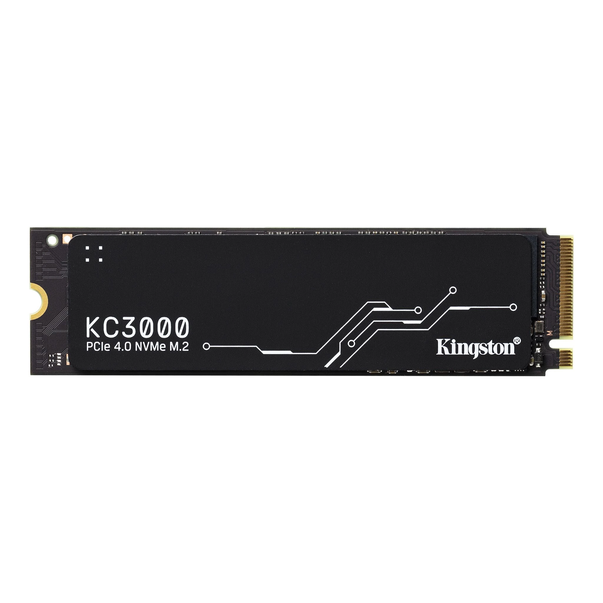 Kingston 4096GB KC3000 PCIe 4.0 NVMe M.2 SSD (R 7000 MB/s; W 7000 MB/s)