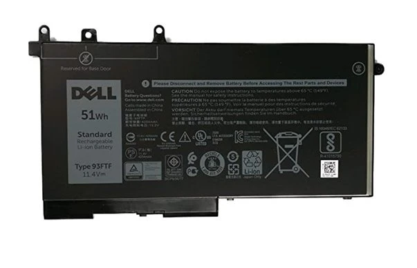 DELL Kit - 3-Cell 51WHr Battery  Customer Install LATITUDE 5, Precision 3530