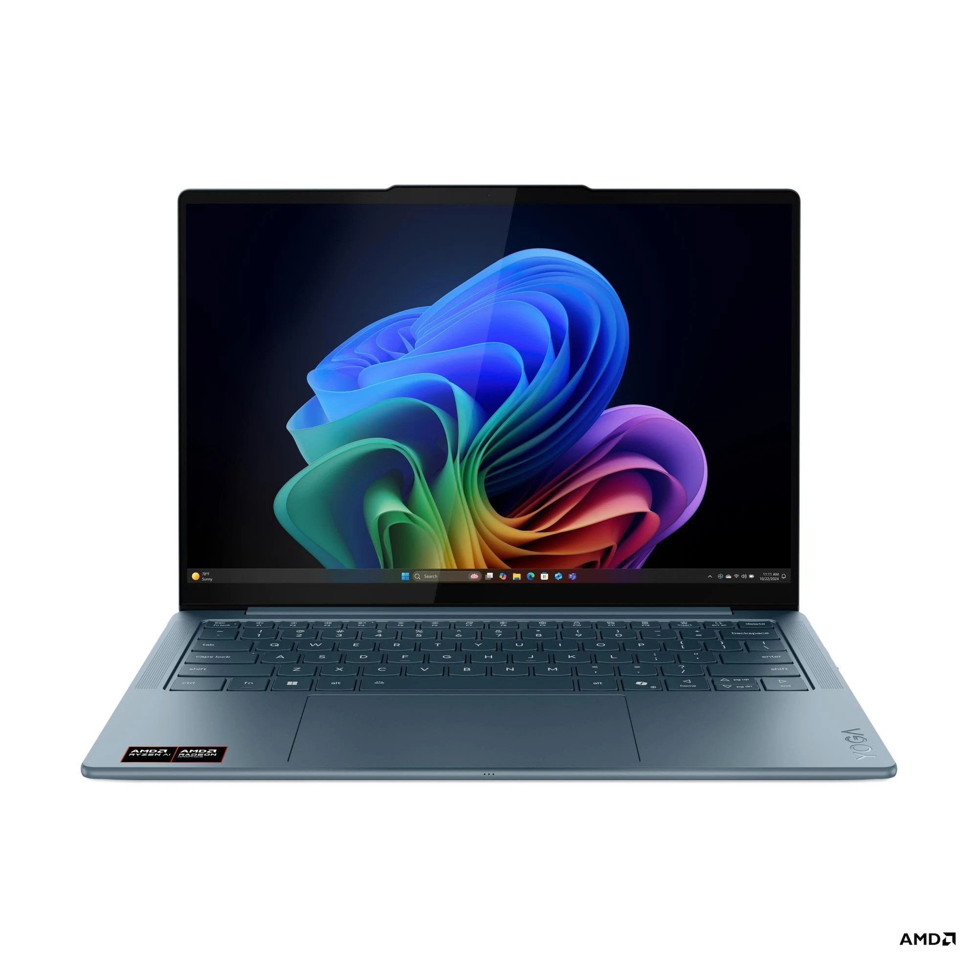 Lenovo Yoga Slim 7 14AKP10 AMD Ryzen AI 7 350 16GB 1TB 14.0"2.8K OLED GL IntegRadeon Win11Home Tidal Teal