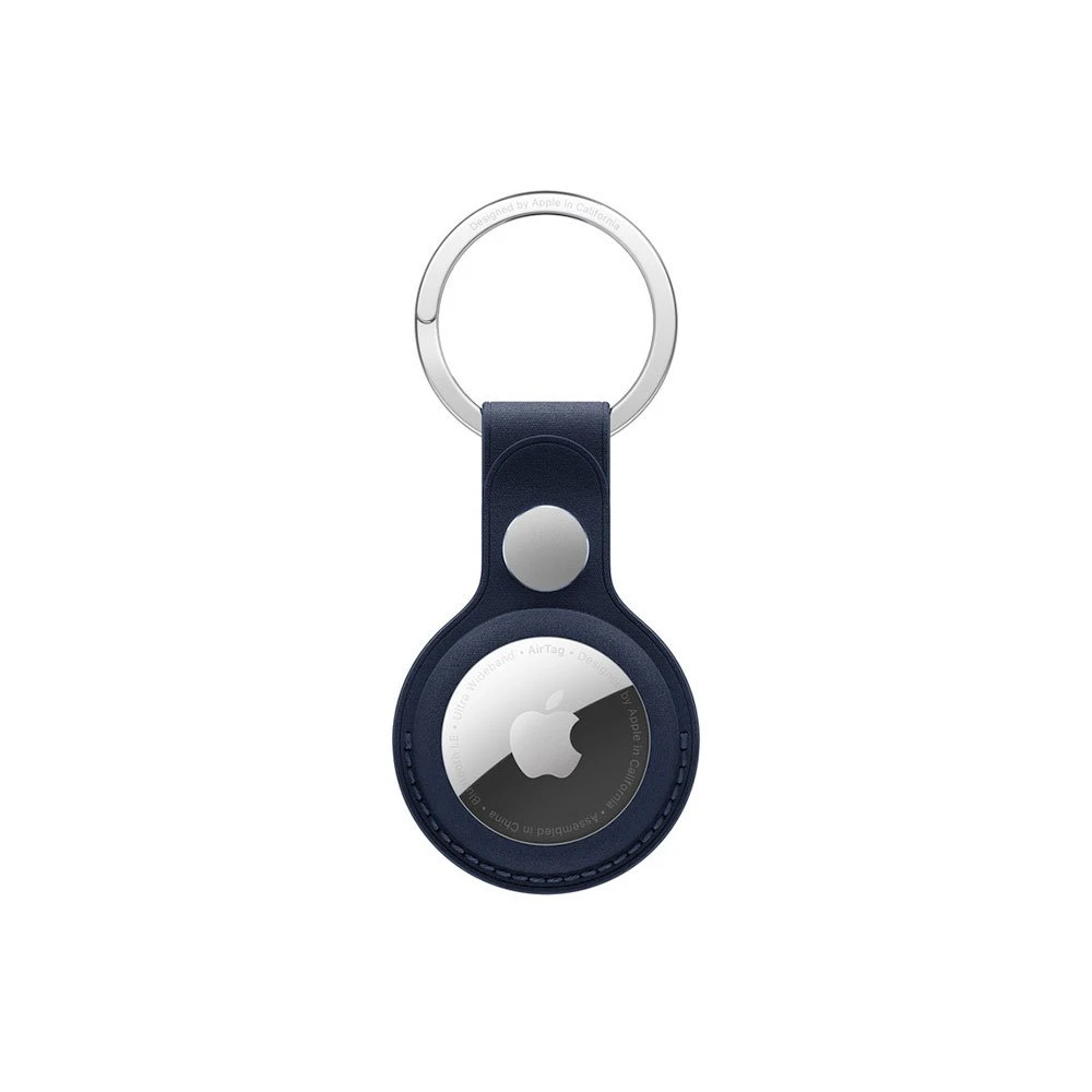 Apple AirTag FineWoven Key Ring - Deep Blue