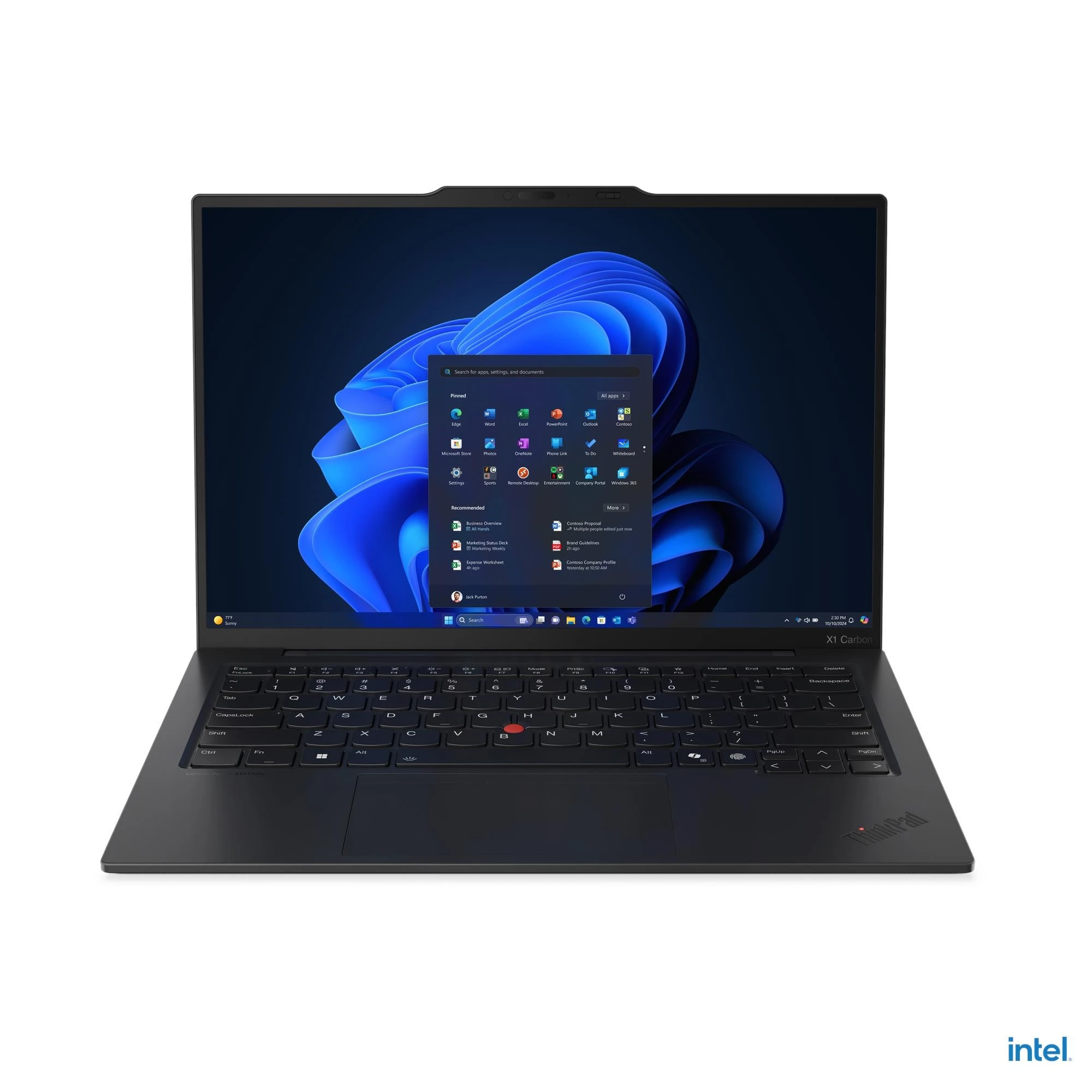 Lenovo ThinkPad X1 Carbon Gen13 Intel Ultra7-255U 32GB 512B-SSD 14"WUXGA IPS AG IntelGraphics AI Win11Pro Black