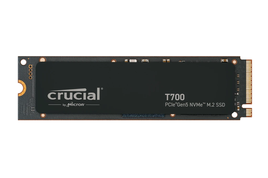 Crucial SSD T700 4TB M.2 NVMe Gen5 12400/11800 MBps