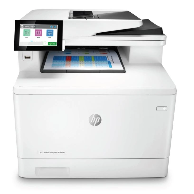HP Color LaserJet Enterprise MFP M480f (A4, 27 ppm, USB 2.0, Ethernet, Print, Scan, Copy, Fax, Duplex)