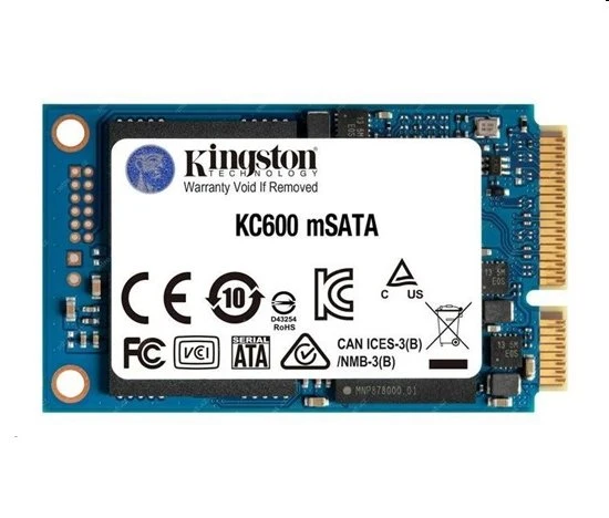 Kingston 512GB SSD KC600 SATA3 mSATA